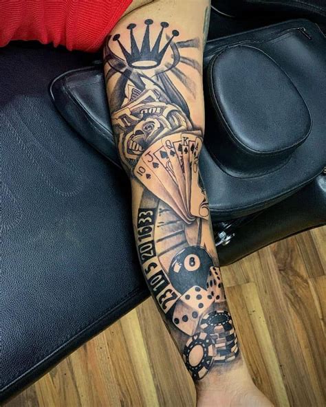 lv tattoo sleeve